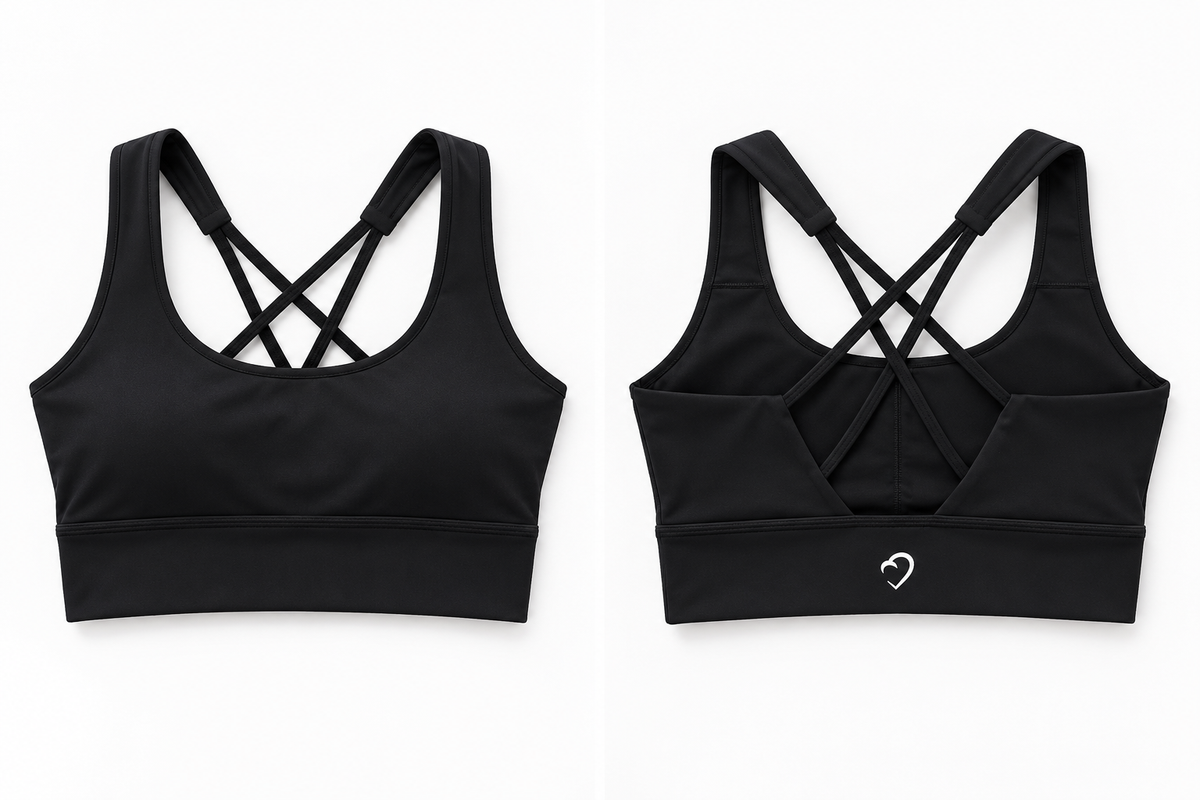 Cross-Back Sports Bra
