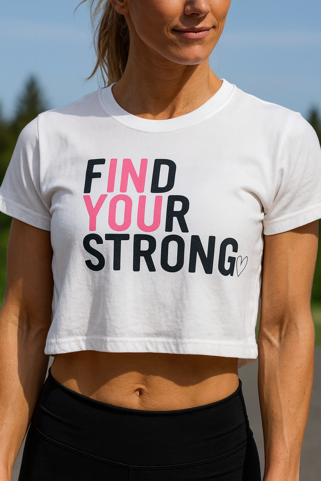 Motivational Women's Empowerment T-Shirt  - Positive Quote Crop Top for Confident Females